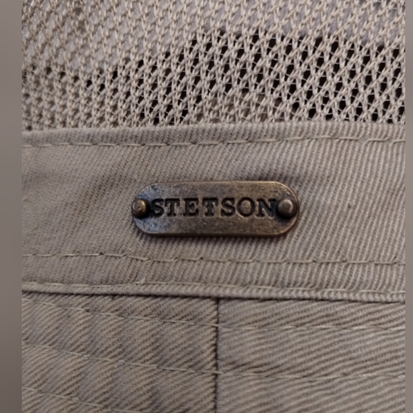 STETSON Bucket Hat Mesh Ventilation large Khaki Mesh / Cotton - Picture 5 of 5